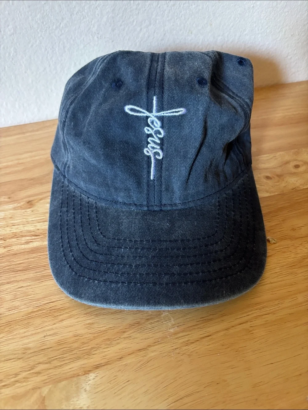 Woman’s Jesus Embroidered Baseball Cap